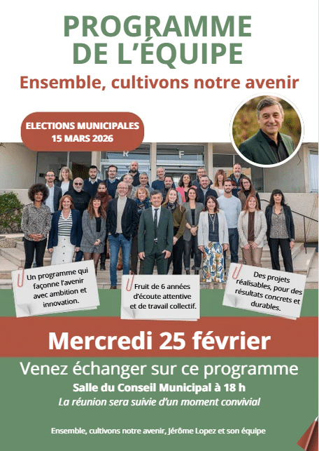 Le programme Ensemble, cultivons notre avenir